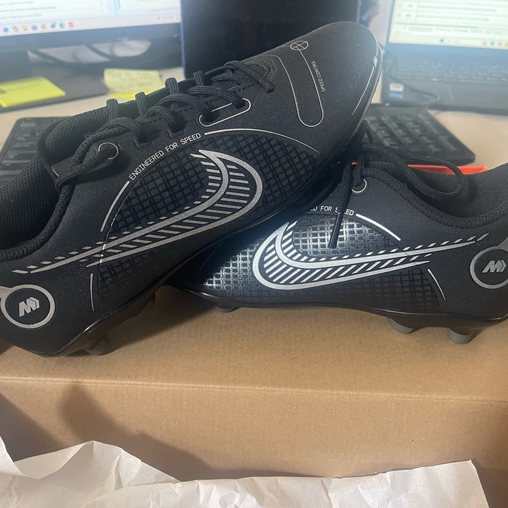 Nike Kids Black and White Sneakers